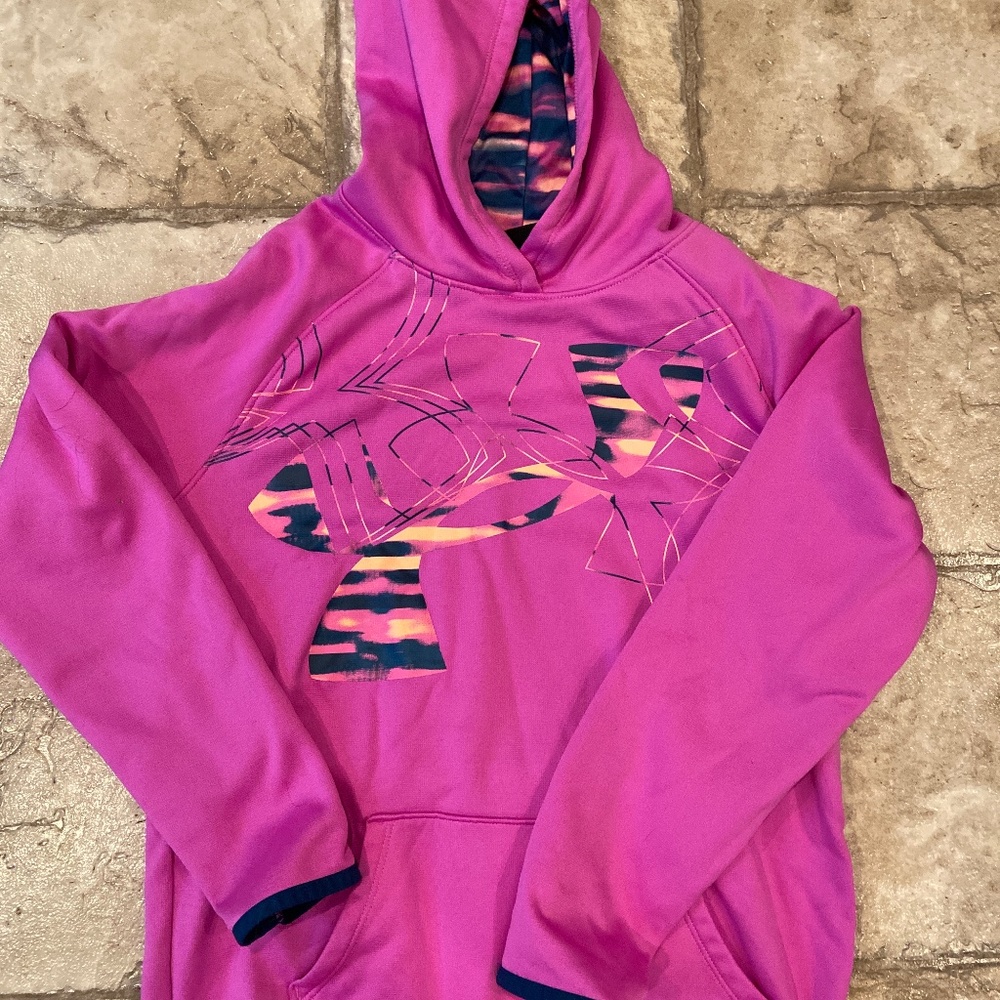 Girls Under armour sweatshirt size youth large